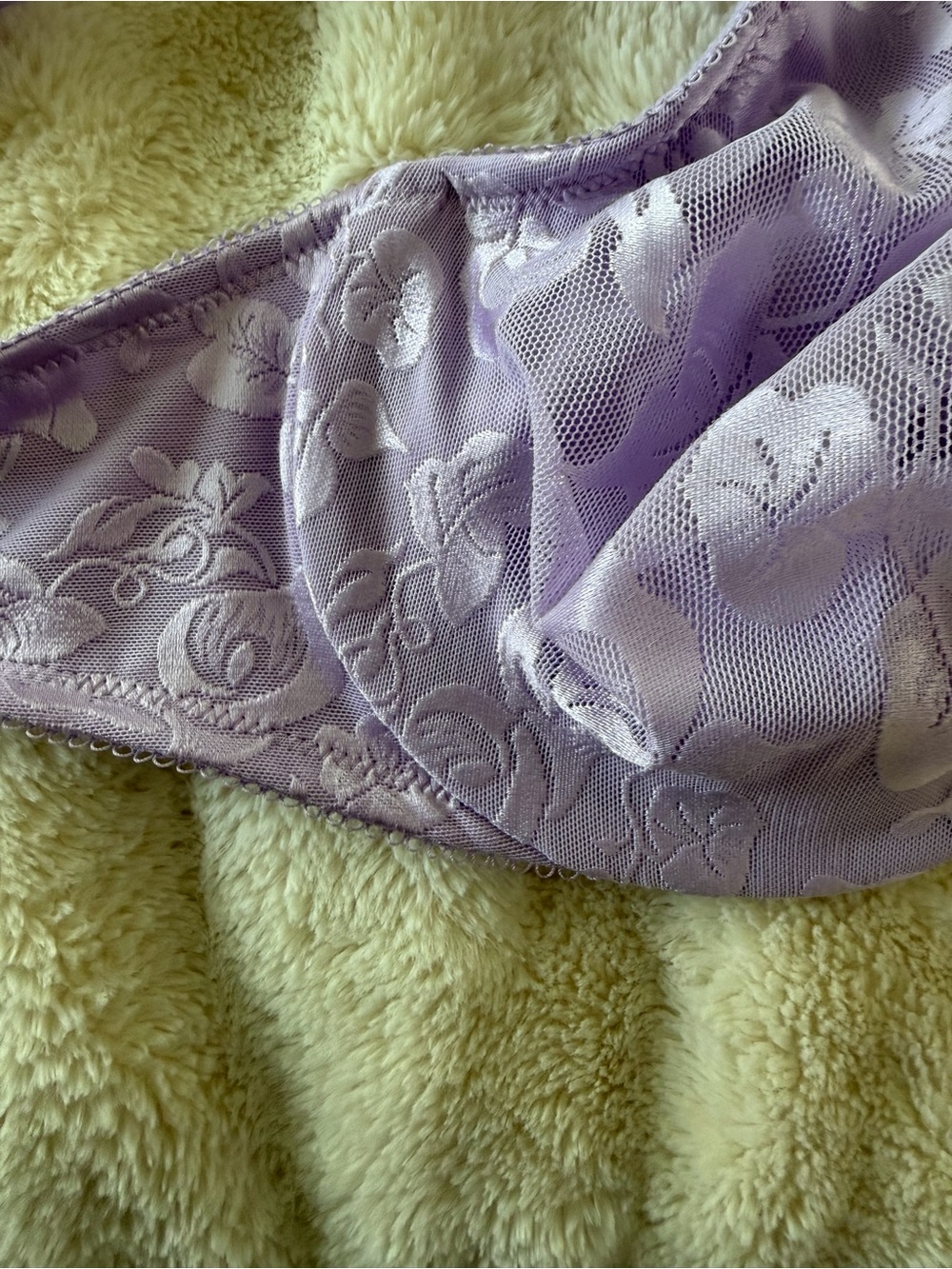 Wacoal 42D Lavender Lace Underwire Bra NWOT Full Coverage Style 85567 - Picture 3 of 5